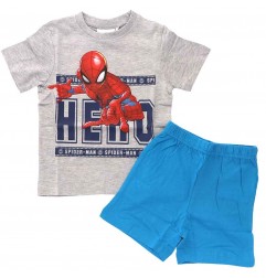 Marvel Spiderman παιδική Καλοκαιρινή πιτζάμα (UE7421) - Πιτζάμες Καλοκαιρινές