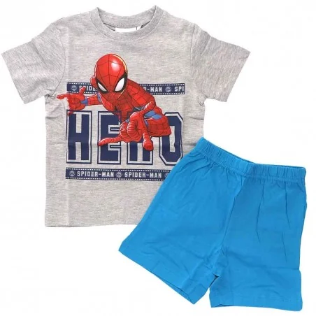 Marvel Spiderman παιδική Καλοκαιρινή πιτζάμα (UE7421) - Πιτζάμες Καλοκαιρινές