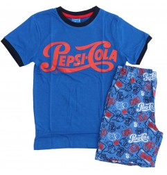 Pepsi Καλοκαιρινή Πιτζάμα Για Αγόρια (PEPSI 52 04 040 BLUE) - Πιτζάμες Καλοκαιρινές