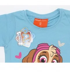 Paw Patrol Κοντομάνικο Μπλουζάκι Για Κορίτσια (PAW 52 02 1801KOM blue) - Κοντομάνικα μπλουζάκια