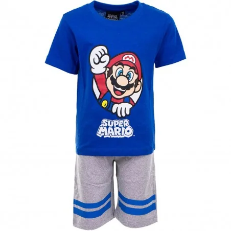 Super Mario Bros καλοκαιρινή πιτζάμα για αγόρια (MAR21-1998) - Πιτζάμες Καλοκαιρινές