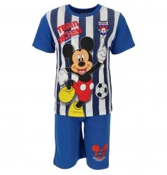 Disney Mickey Mouse Καλοκαιρινή Πιτζάμα Για Αγόρια (MIC-2122-1744 BLUE) - Πιτζάμες Καλοκαιρινές