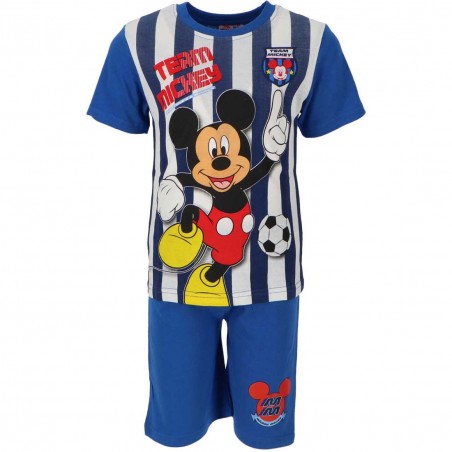 Disney Mickey Mouse Καλοκαιρινή Πιτζάμα Για Αγόρια (MIC-2122-1744 BLUE) - Πιτζάμες Καλοκαιρινές