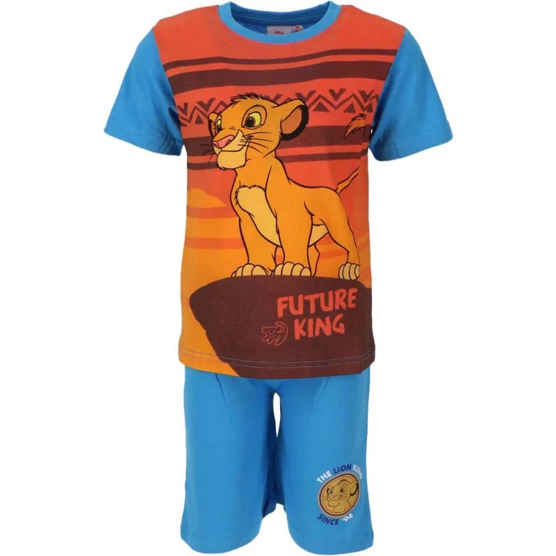 Disney Lion King Καλοκαιρινή Πιτζάμα Για Αγόρια (LIO-2122-1743 BLUE) Disney Lion King Καλοκαιρινή Πιτζάμα Για Αγόρια (LIO-2122-1743 BLUE)