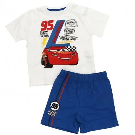 Disney Cars Καλοκαιρινή Πιτζάμα Για Αγόρια (DIS C 52 04 9248 white) - Πιτζάμες Καλοκαιρινές