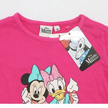 Disney Minnie Mouse Κοντομάνικο Μπλουζάκι για κορίτσια (EV1123)