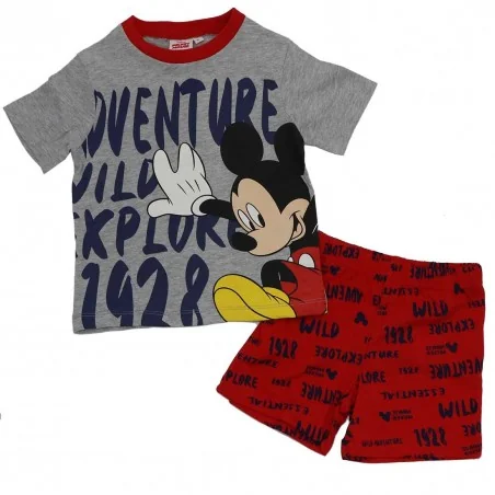 Disney Mickey Mouse Καλοκαιρινή Πιτζάμα Για Αγόρια (EV2005 RED) - Πιτζάμες Καλοκαιρινές