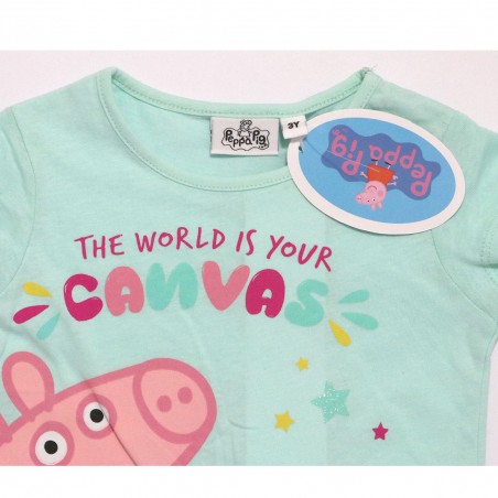 Peppa Pig Κοντομάνικο Μπλουζάκι Για Κορίτσια (EV1128)