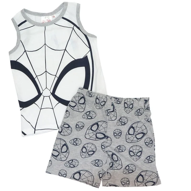 Marvel Spiderman παιδική Καλοκαιρινή πιτζάμα (EV2020 white) Marvel Spiderman παιδική Καλοκαιρινή πιτζάμα (EV2020 white)
