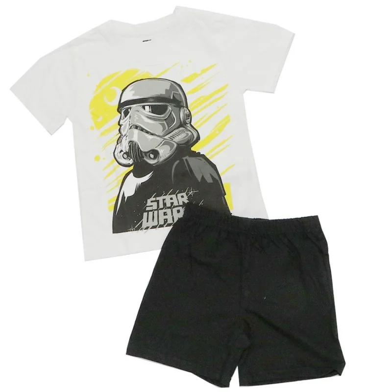 Star Wars βαμβακερή καλοκαιρινή Πιτζάμα Για αγόρια (SW 52 04 9288/9289 black) Star Wars βαμβακερή καλοκαιρινή Πιτζάμα Για αγόρια (SW 52 04 9288/9289 black)