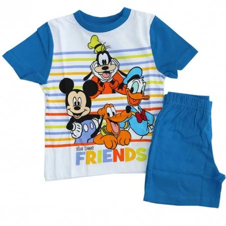 Disney Mickey Mouse Καλοκαιρινή Πιτζάμα Για Αγόρια (DIS MFB 52 04 9311 blue) - Πιτζάμες Καλοκαιρινές