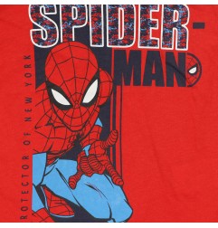 Marvel Spiderman κοντομάνικο Μπλουζάκι Για Αγόρια (WE1246 red)