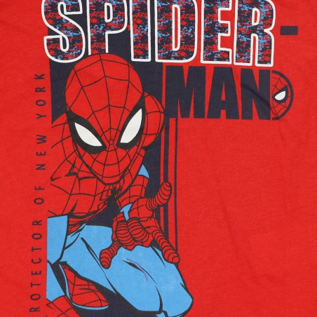 Marvel Spiderman κοντομάνικο Μπλουζάκι Για Αγόρια (WE1246 red)