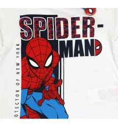 Marvel Spiderman κοντομάνικο Μπλουζάκι Για Αγόρια (WE1246 white)