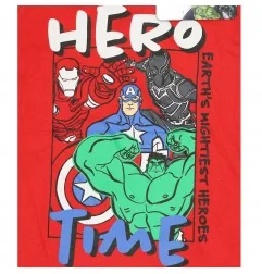 Marvel Avengers κοντομάνικο Μπλουζάκι αγόρια (WE1167 red)