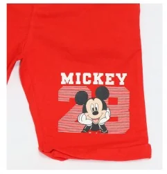 Disney Mickey Mouse Παιδική Βερμούδα Για Αγόρια (FKC39271 red)