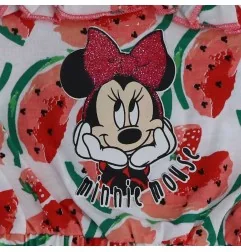 Disney Baby Minnie Mouse Βρεφική Ολόσωμη Καλοκαιρινή Φόρμα - "Watermelon Love" (UE0014Α)