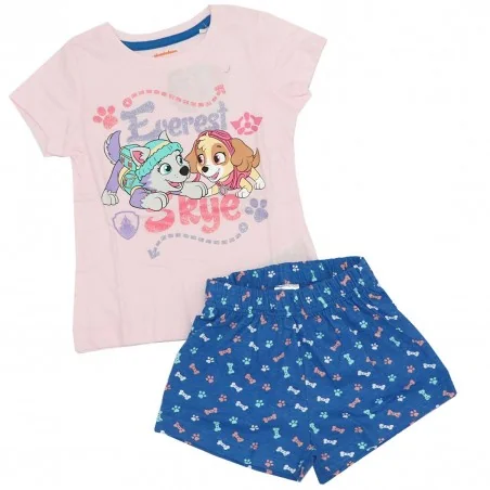 Paw Patrol Καλοκαιρινή Πιτζάμα Για κορίτσια (PAW 52 04 1741 pink) - Πιτζάμες Καλοκαιρινές
