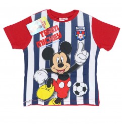 Disney Mickey Mouse Καλοκαιρινή Πιτζάμα Για Αγόρια (MIC-2122-1744 RED) - Πιτζάμες Καλοκαιρινές