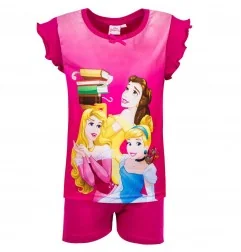 Disney Princess παιδική καλοκαιρινή πιτζάμα (34577) - Πιτζάμες Καλοκαιρινές