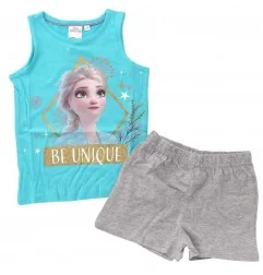Disney Frozen Καλοκαιρινή Πιτζάμα Για Κορίτσια (UE7429) - Πιτζάμες Καλοκαιρινές