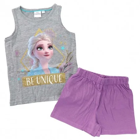 Disney Frozen Καλοκαιρινή Πιτζάμα Για Κορίτσια (UE7429GREY) Disney Frozen Καλοκαιρινή Πιτζάμα Για Κορίτσια (UE7429GREY)