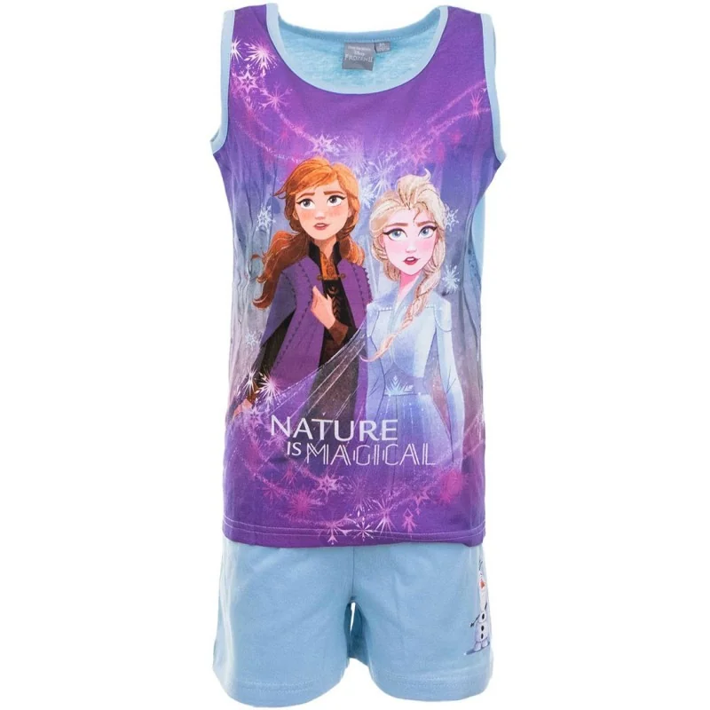 Disney Frozen Καλοκαιρινή Πιτζάμα Για κορίτσια (FR2122-1828 Blue) Disney Frozen Καλοκαιρινή Πιτζάμα Για κορίτσια (FR2122-1828 Blue)