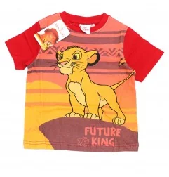 Disney Lion King Καλοκαιρινή Πιτζάμα Για Αγόρια (LIO-2122-1743 RED)