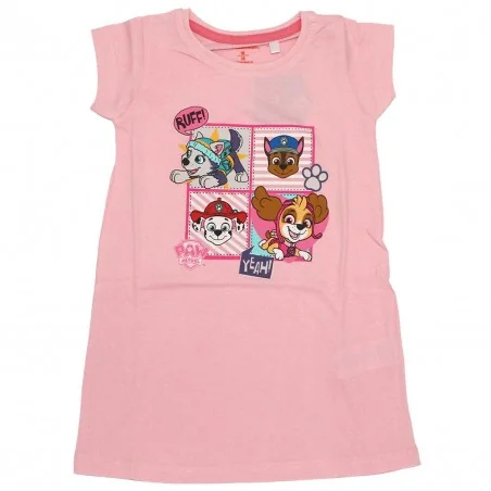 Paw Patrol Κοντομάνικο Νυχτικό Για Κορίτσια (PAW 52 04 1742 pink) - Νυχτικά