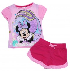 Disney Minnie Mouse Καλοκαιρινή Πιτζάμα Για Κορίτσια (EV2085) - Πιτζάμες Καλοκαιρινές