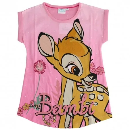 Disney Bambi Κοντομάνικο Νυχτικό Για Κορίτσια (UE7305) - Νυχτικά