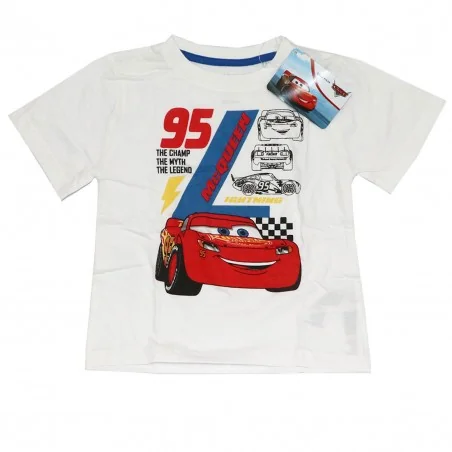 Disney Cars Καλοκαιρινή Πιτζάμα Για Αγόρια (DIS C 52 04 9248 white)