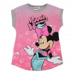 Disney Minnie Mouse Καλοκαιρινό Νυχτικό Για Κορίτσια (EV2084 grey) - Νυχτικά