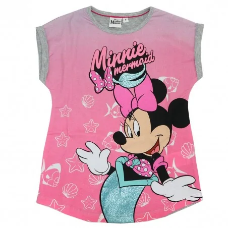 Disney Minnie Mouse Καλοκαιρινό Νυχτικό Για Κορίτσια (EV2084 grey) - Νυχτικά