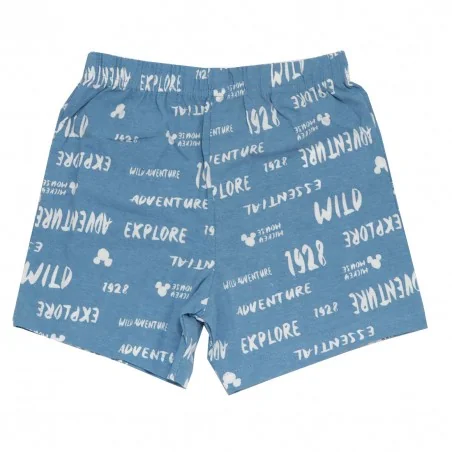 Disney Mickey Mouse Καλοκαιρινή Πιτζάμα Για Αγόρια (EV2005 BLUE)