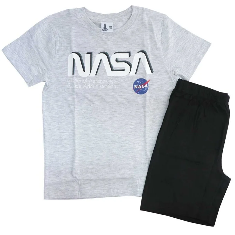 NASA Καλοκαιρινή Πιτζάμα Για Αγόρια (NASA 52 04 091GREY)