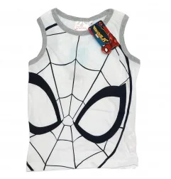Marvel Spiderman παιδική Καλοκαιρινή πιτζάμα (EV2020 white) - Πιτζάμες Καλοκαιρινές