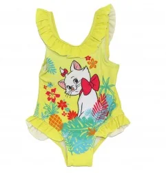 Disney Baby Marie βρεφικό Μαγιό ολόσωμο (EV0221 yellow) - Βρεφικά μαγιό