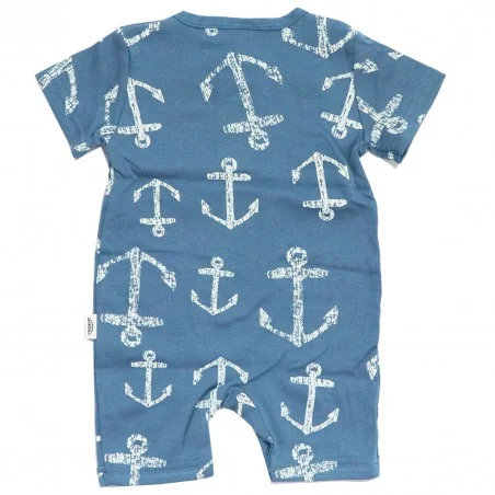 Makoma Βρεφικό Καλοκαιρινό Φορμάκι "Blue Sea" N – Denim Blue με Λευκές Άγκυρες & 100% Βαμβάκι (02226KRN BLUE) Makoma Βρεφικό Καλοκαιρινό Φορμάκι "Blue Sea" N – Denim Blue με Λευκές Άγκυρες & 100% Βαμβάκι (02226KRN BLUE)