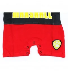 Βρεφικό Καλοκαιρινό Φορμάκι Paw Patrol "Marshall" – Cotton Blend σε Κόκκινο & Λευκό (PAW 51 05 1660 U) - Καλοκαιρινά φορμάκια