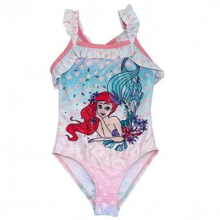 Disney Princess "Ariel η Μικρή Γοργόνα" Παιδικό Μαγιό ολόσωμο για κορίτσια (EV1935 pink) - Ολόσωμα μαγιό
