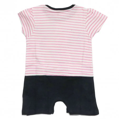 Disney Baby Minnie Mouse Βρεφικό Καλοκαιρινό Φορμάκι 100% Βαμβακερό - Ροζ Ριγέ/Μαύρο (DIS MF 51 05 8569 Black) Disney Baby Minnie Mouse Βρεφικό Καλοκαιρινό Φορμάκι 100% Βαμβακερό - Ροζ Ριγέ/Μαύρο (DIS MF 51 05 8569 Black)