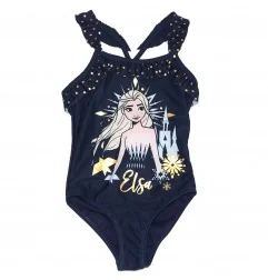 Disney Frozen Παιδικό Μαγιό ολόσωμο για κορίτσια (EV1813 navy) - Ολόσωμα μαγιό
