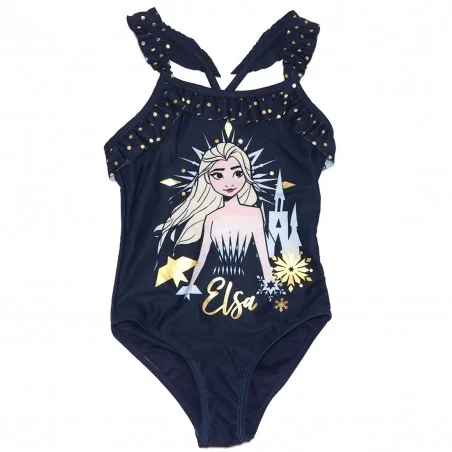 Disney Frozen Παιδικό Μαγιό ολόσωμο για κορίτσια (EV1813 navy) - Ολόσωμα μαγιό