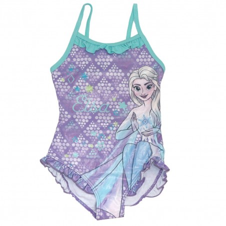 Disney Frozen Παιδικό Μαγιό ολόσωμο για κορίτσια (EV1803 purple) - Ολόσωμα μαγιό
