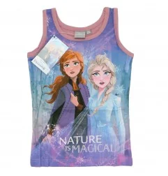 Disney Frozen Καλοκαιρινή Πιτζάμα Για κορίτσια (FR2122-1828 PINK) - Πιτζάμες Καλοκαιρινές