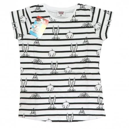 Looney Tunes Καλοκαιρινή Πιτζάμα Για κορίτσια (WB 52 04 539/540 white)