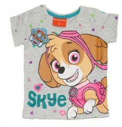 Paw Patrol Καλοκαιρινή Πιτζάμα Για κορίτσια (PAW 52 04 1380 Grey )