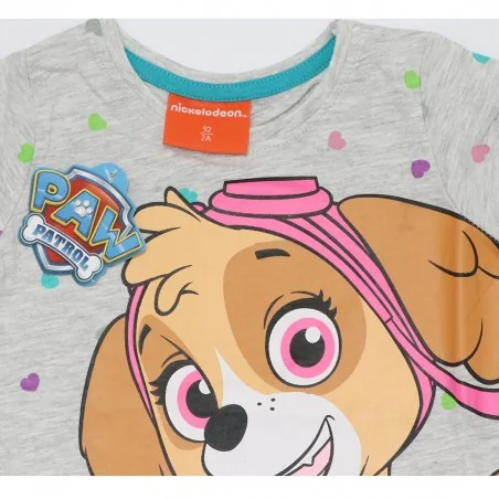 Paw Patrol Καλοκαιρινή Πιτζάμα Για κορίτσια (PAW 52 04 1380 Grey ) Paw Patrol Καλοκαιρινή Πιτζάμα Για κορίτσια (PAW 52 04 1380 Grey )