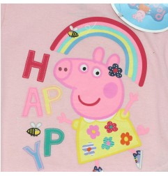 Peppa Pig Καλοκαιρινή Πιτζάμα Για κορίτσια (PP 52 04 928 pink) - Πιτζάμες Καλοκαιρινές